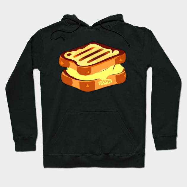 Toasted! Breakfast Cheesy Sandwich Hoodie by WearIsClear